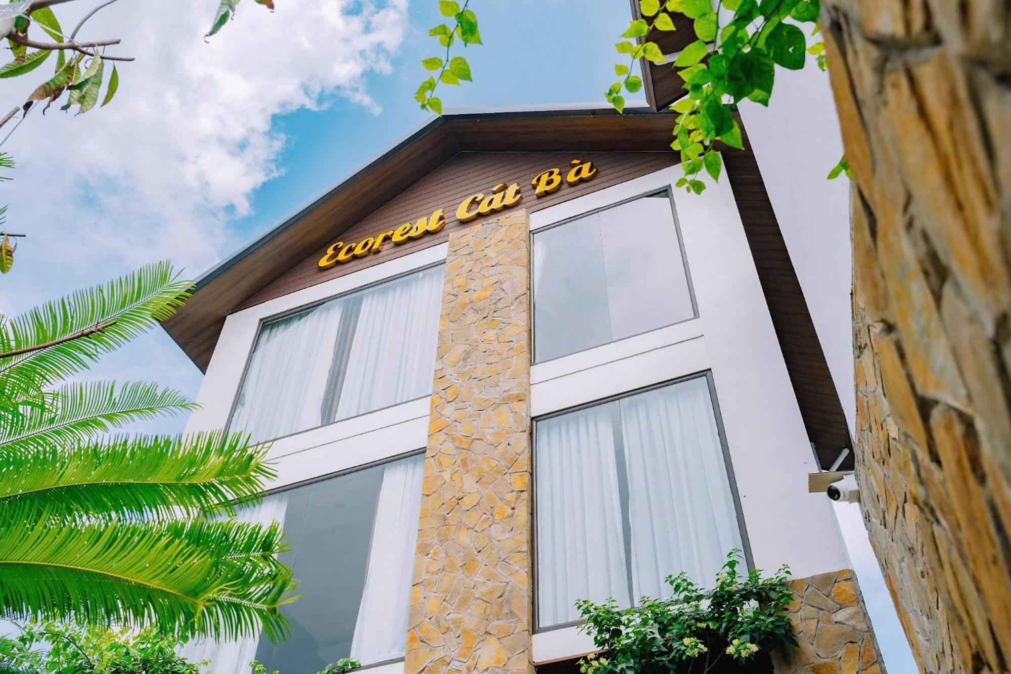 Ecorest Villa Cat Ba Chan Chau Luaran gambar